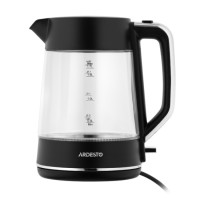 Електрочайник ARDESTO 1.7л, Otter, скло, чорний